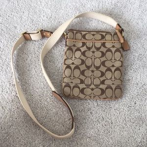 Coach cross body purse